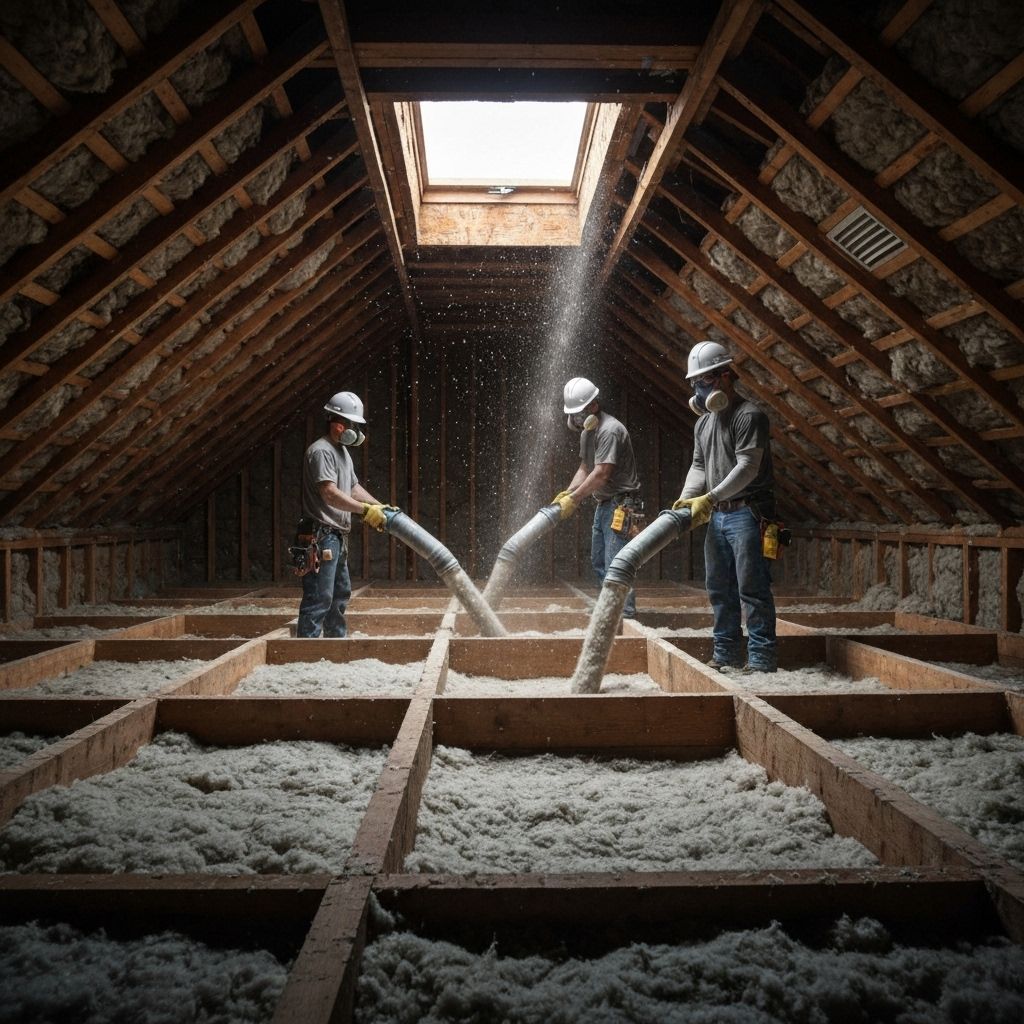Blown-in Insulation service